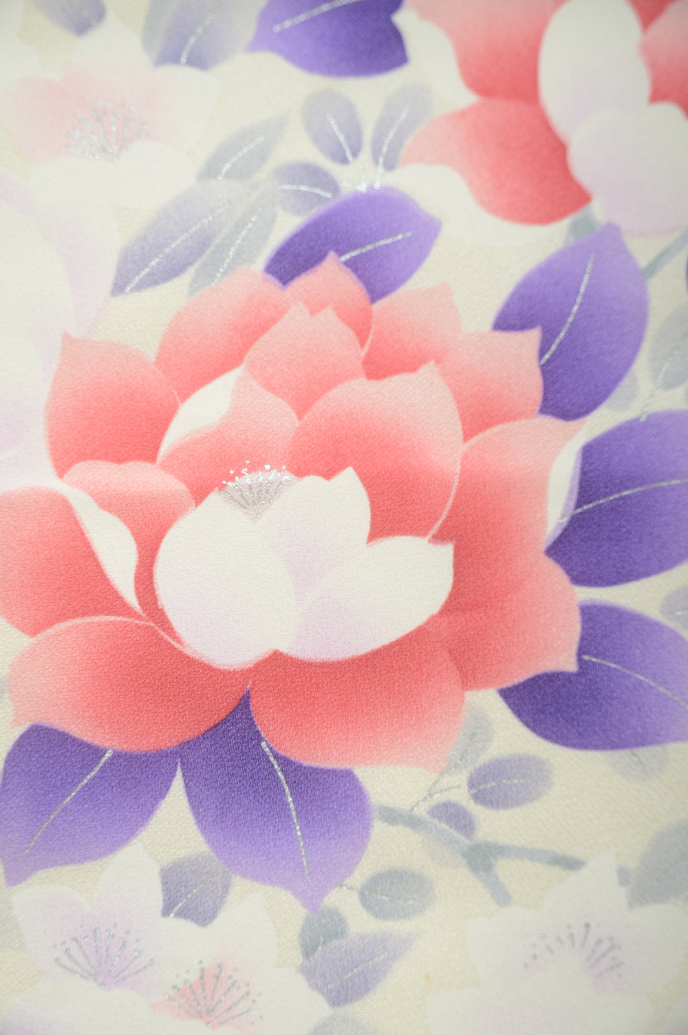 Long-sleeved kimono 6 items set / Furisode / FK#1-555