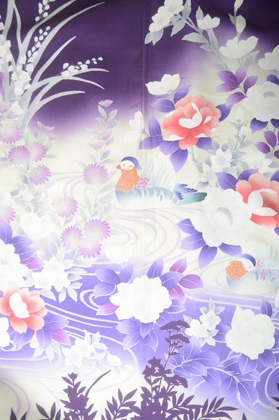 Long-sleeved kimono 6 items set / Furisode / FK#1-555