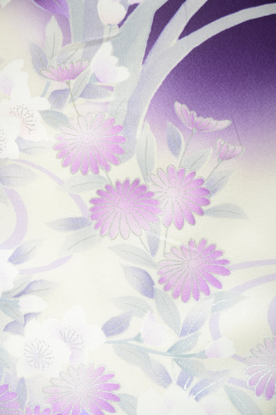 Long-sleeved kimono 6 items set / Furisode / FK#1-555