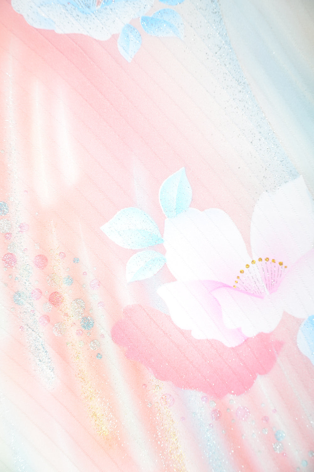 Long-sleeved kimono 6 items set / Furisode / FK#1-680