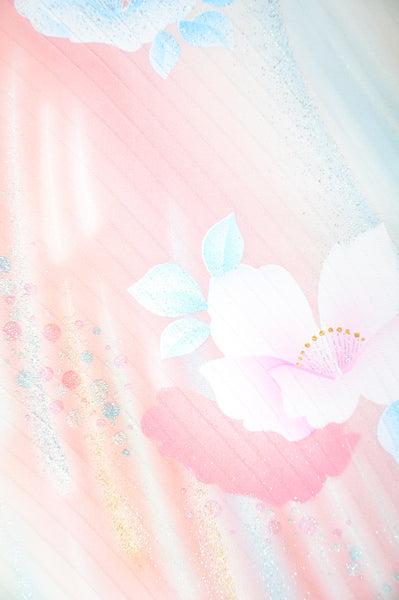 Long-sleeved kimono 6 items set / Furisode / FK#1-680