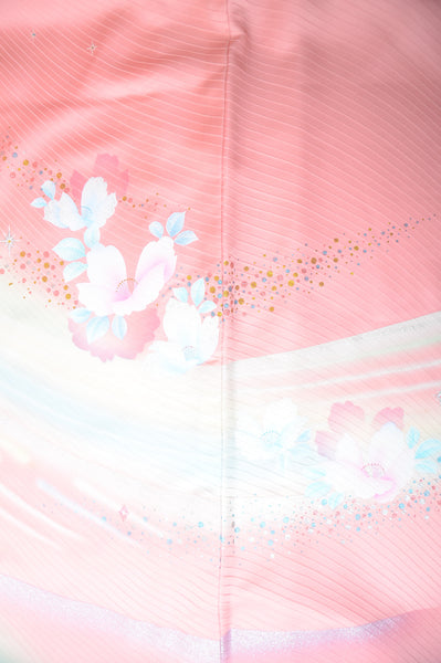 Long-sleeved kimono 6 items set / Furisode / FK#1-680