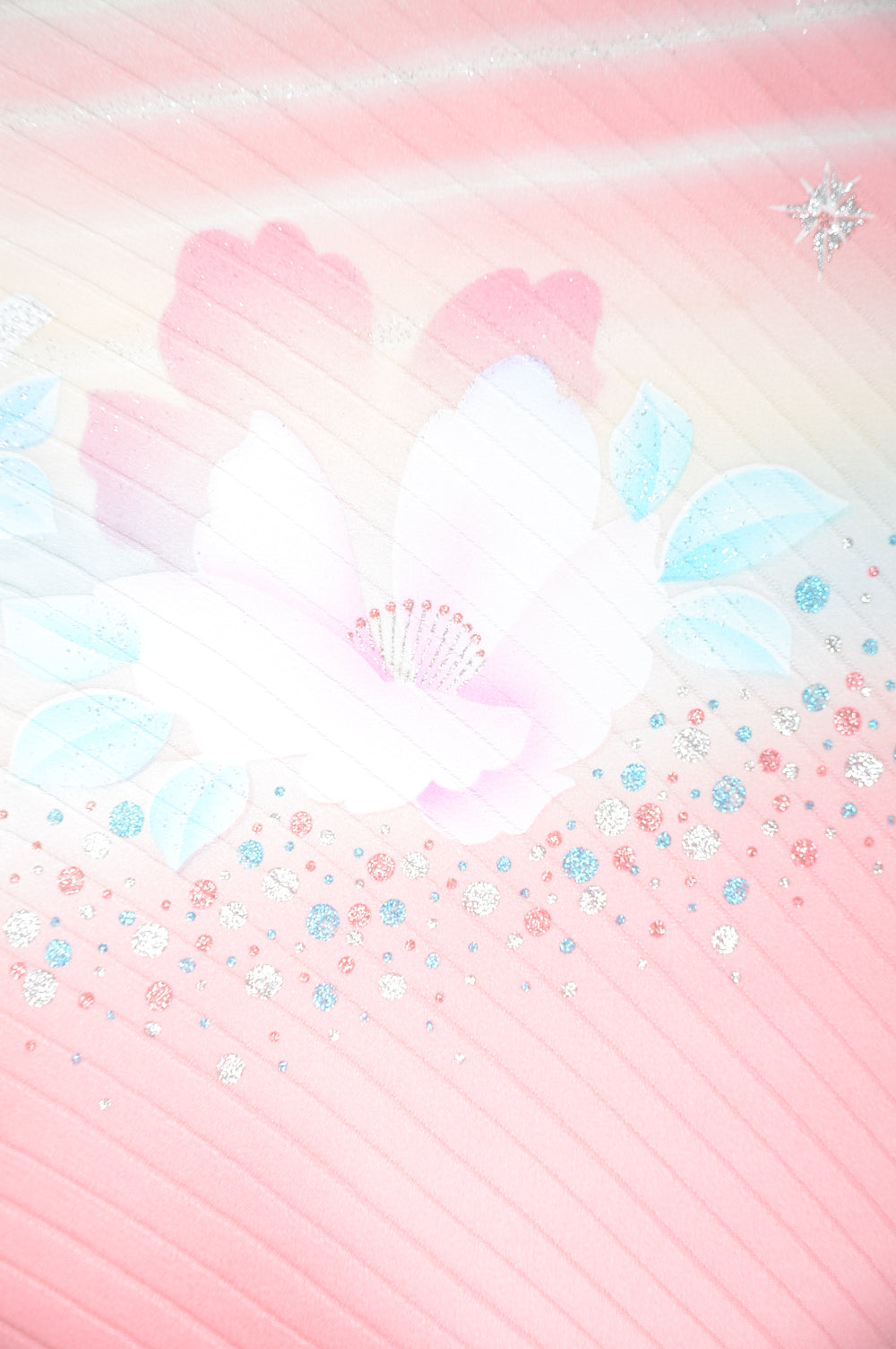 Long-sleeved kimono 6 items set / Furisode / FK#1-680