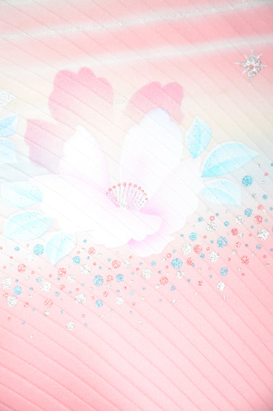 Long-sleeved kimono 6 items set / Furisode / FK#1-680