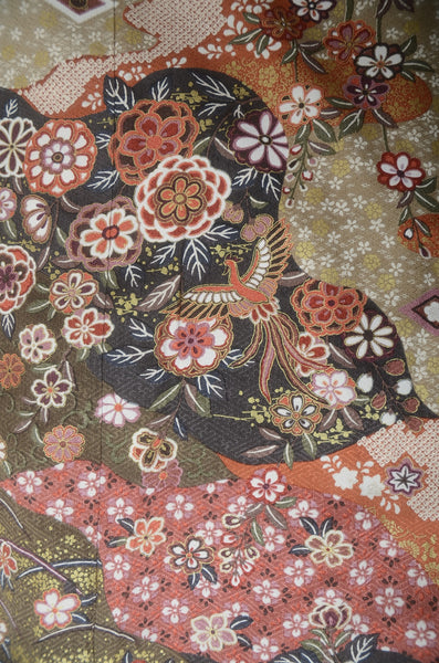 Japanese kimono 6 items set / TK #1-974