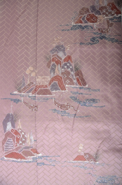 Japanese kimono 6 items set / TK #1-979