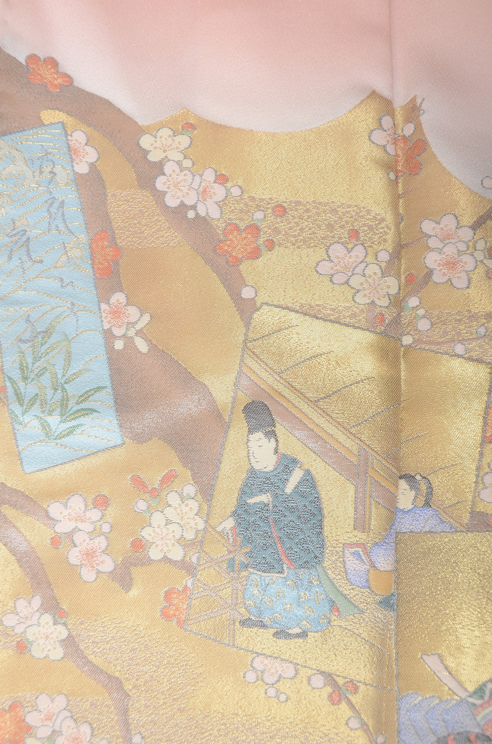 Long-sleeved kimono 6 items set / Furisode / FK#1-771