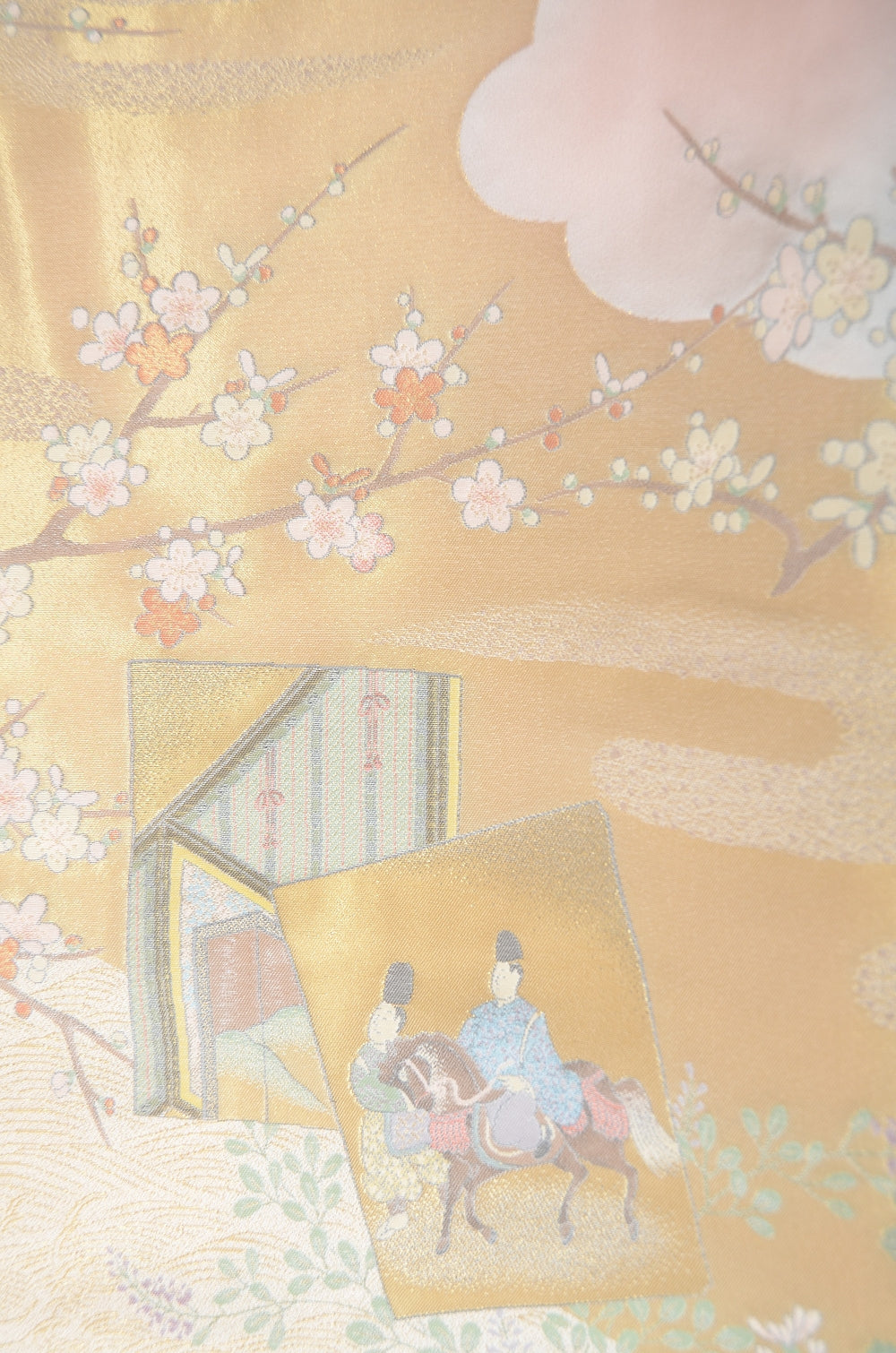 Long-sleeved kimono 6 items set / Furisode / FK#1-771