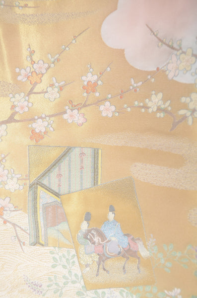 Long-sleeved kimono 6 items set / Furisode / FK#1-771