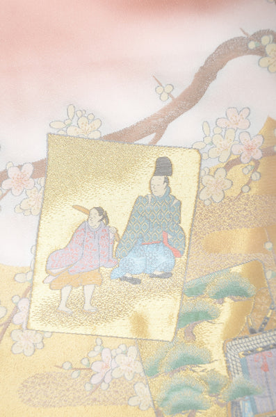 Long-sleeved kimono 6 items set / Furisode / FK#1-771