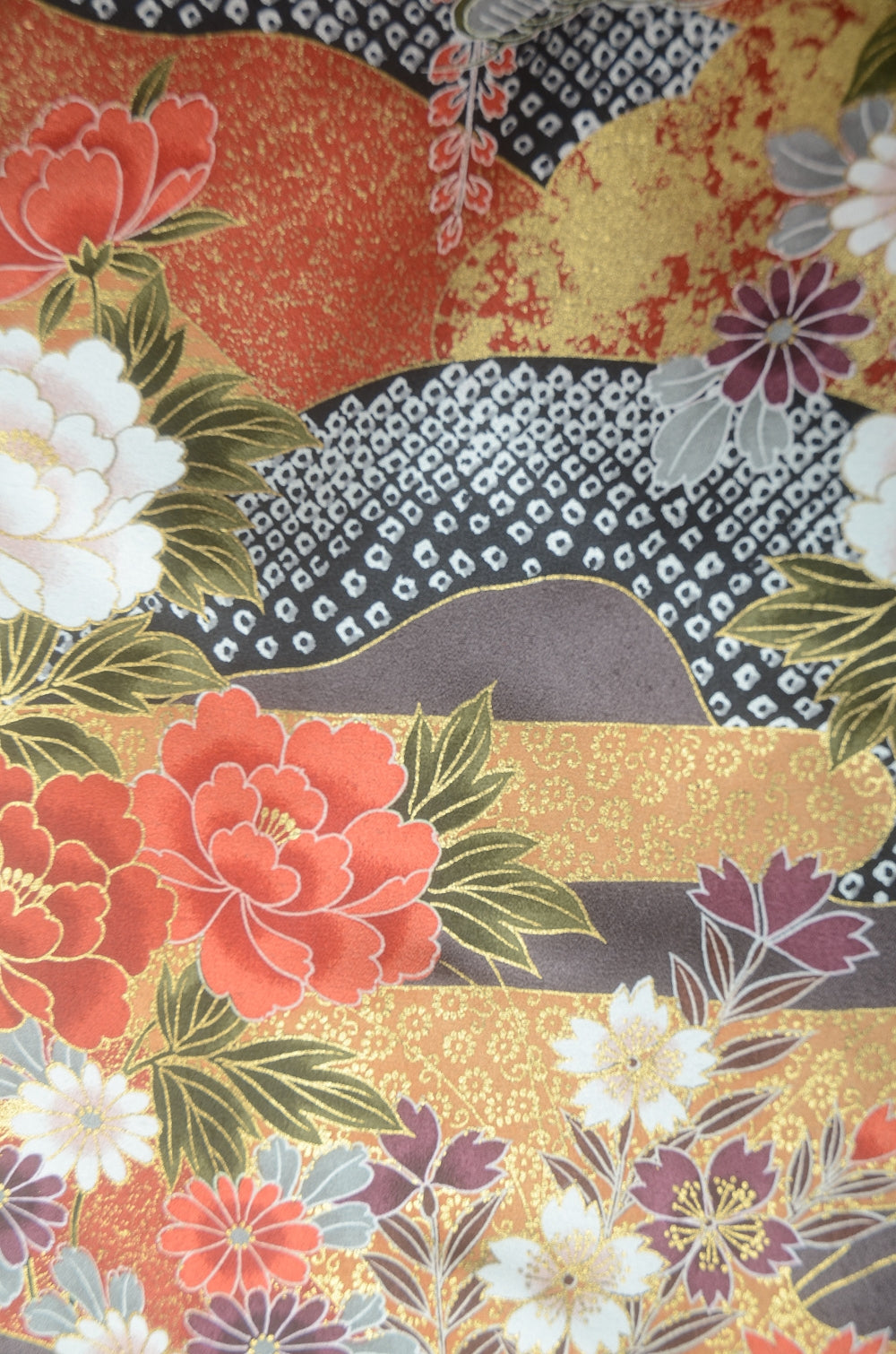 Long-sleeved kimono 6 items set / Furisode / FK#1-775
