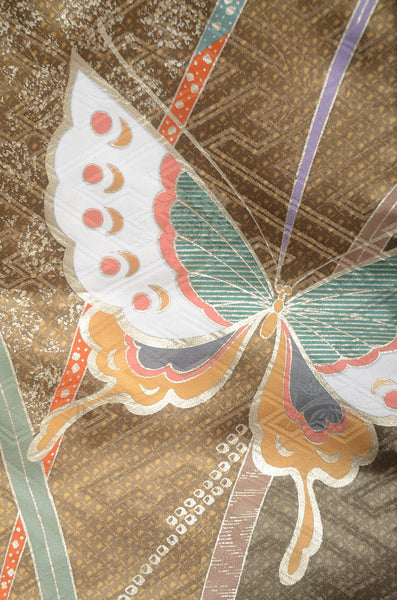 Long-sleeved kimono 6 items set / Furisode / FK#1-776