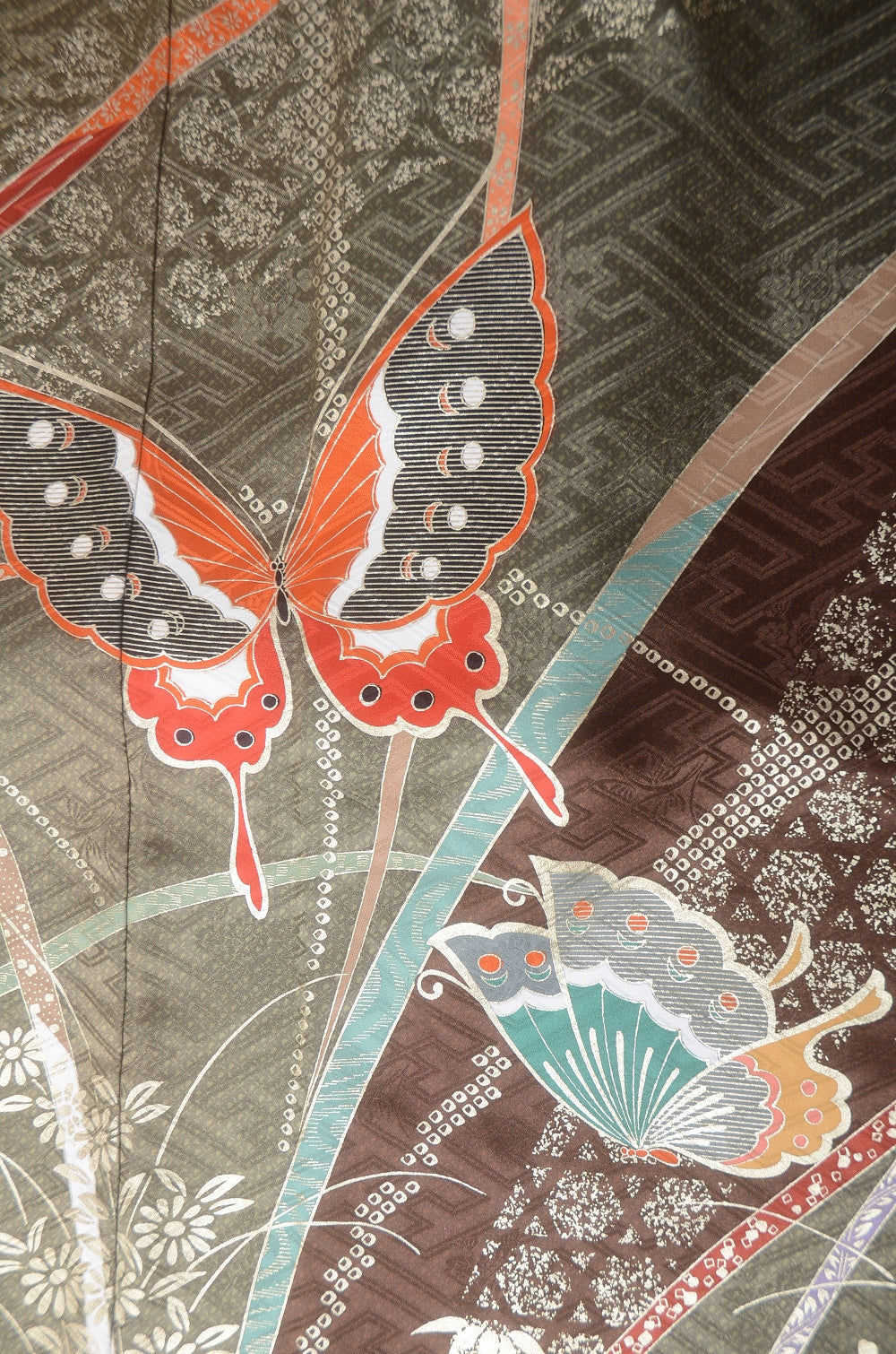 Long-sleeved kimono 6 items set / Furisode / FK#1-776