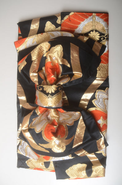 Long-sleeved kimono 6 items set / Furisode / FK#1-777