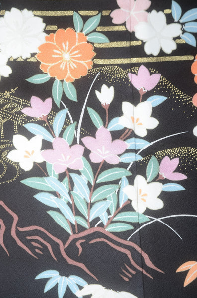 Long-sleeved kimono 6 items set / Furisode / FK#1-778