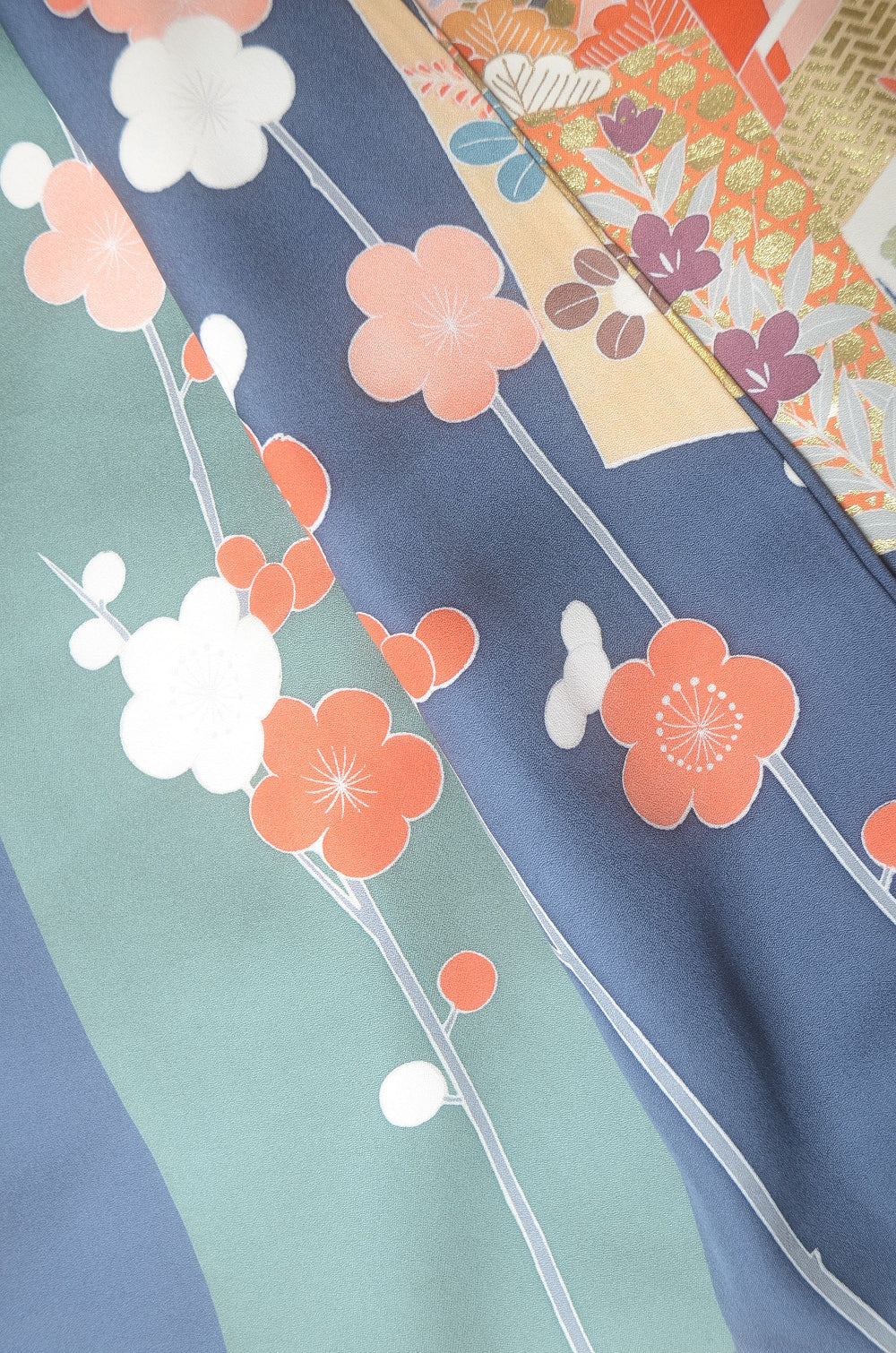 Long-sleeved kimono 6 items set / Furisode / FK#1-779