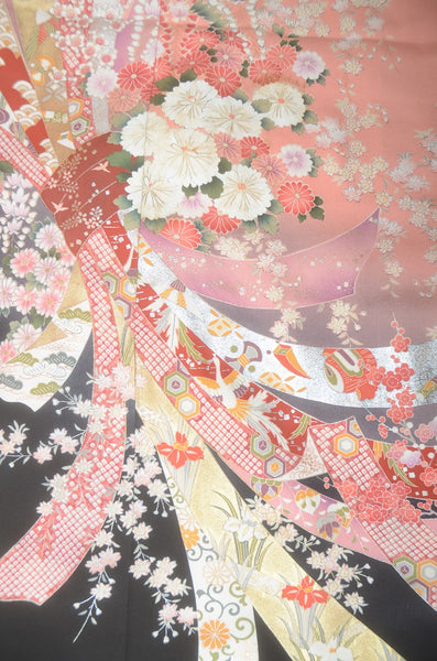 Long-sleeved kimono / Furisode / FK#1-797