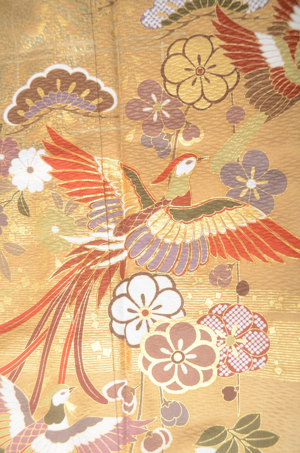 Long-sleeved kimono 6 items set / Furisode / FK#1-783