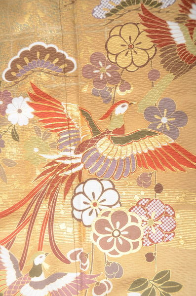 Long-sleeved kimono 6 items set / Furisode / FK#1-783