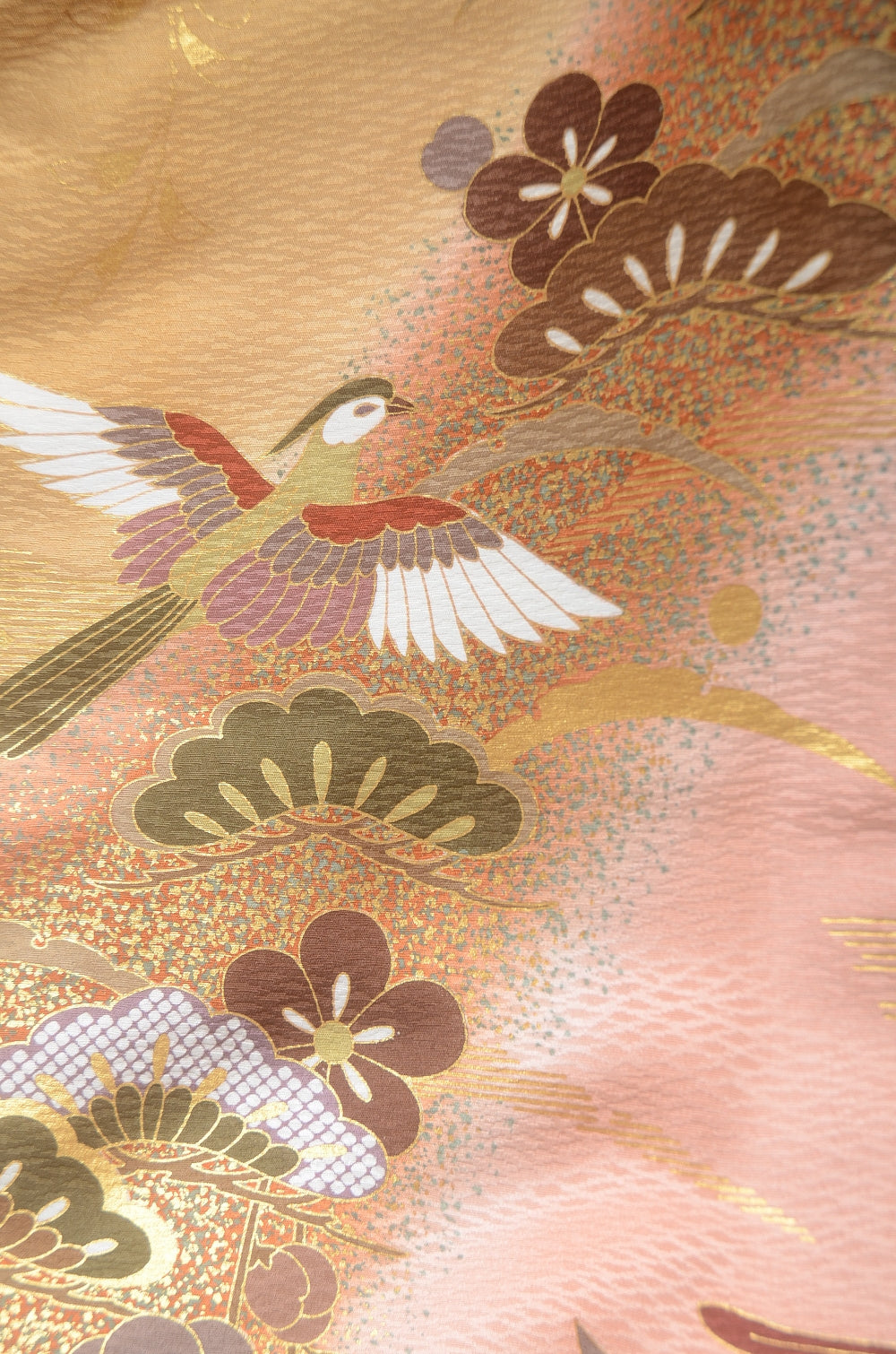 Long-sleeved kimono 6 items set / Furisode / FK#1-783