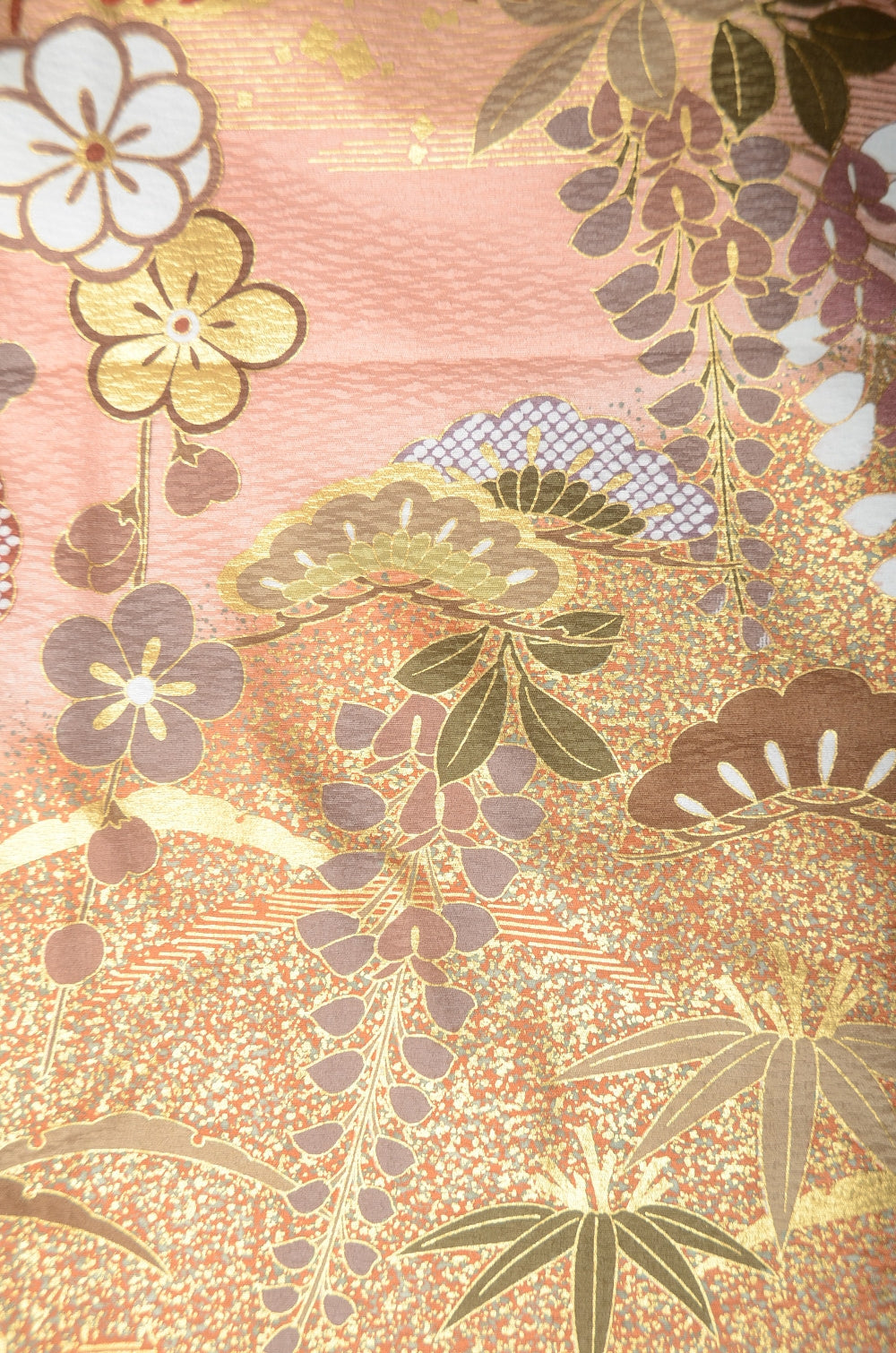 Long-sleeved kimono 6 items set / Furisode / FK#1-783