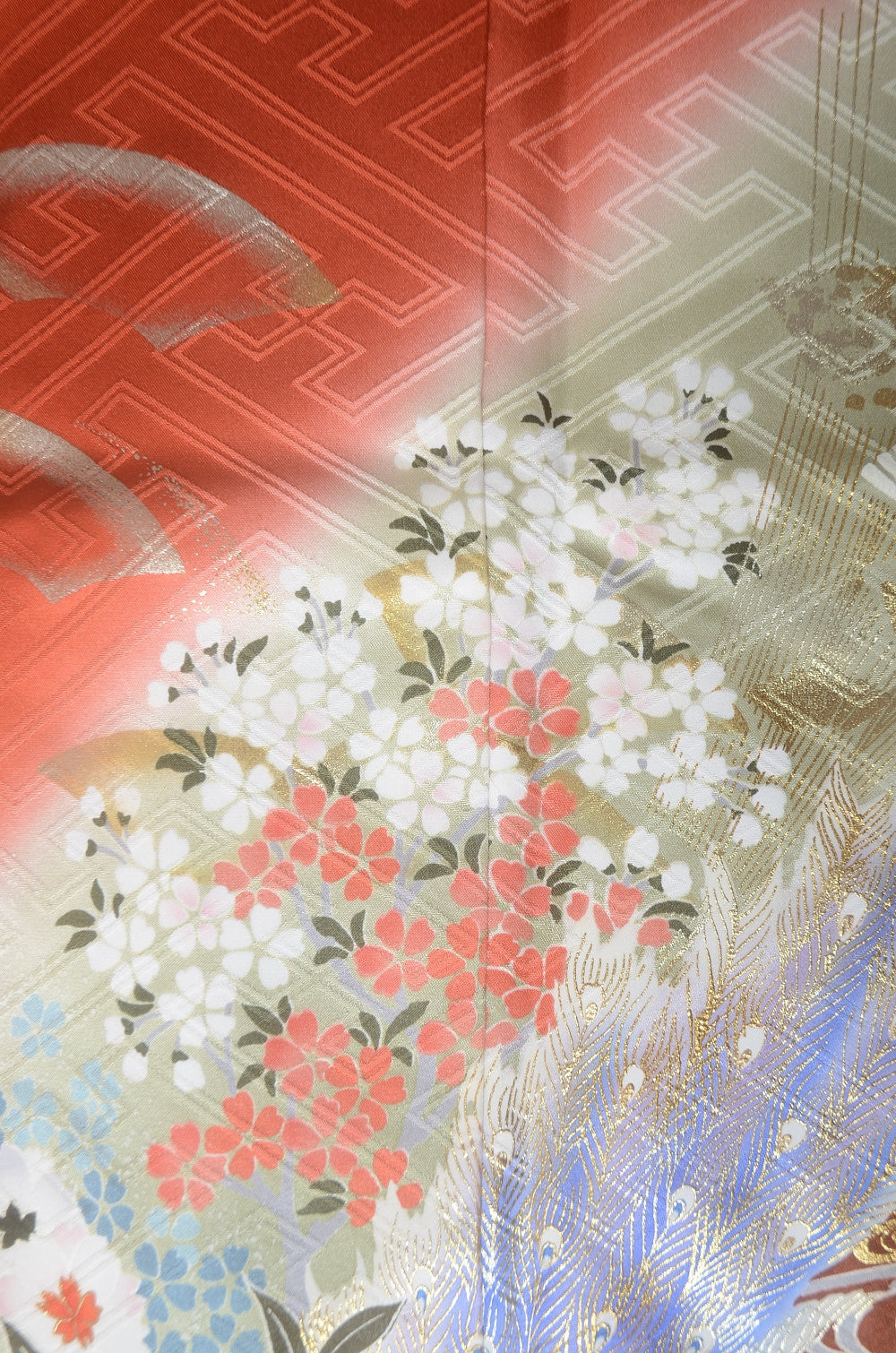 Long-sleeved kimono 6 items set / Furisode / FK#1-784