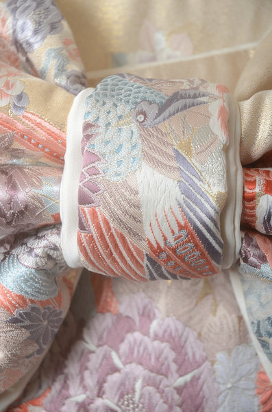 Long-sleeved kimono 6 items set / Furisode / FK#1-785