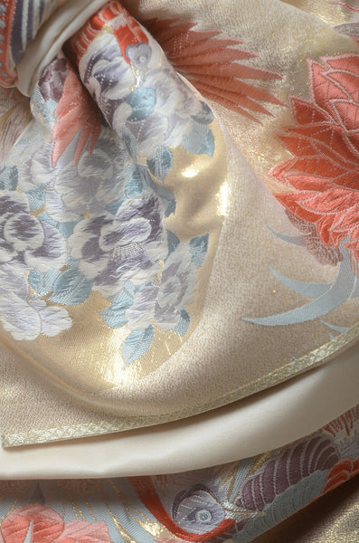 Long-sleeved kimono 6 items set / Furisode / FK#1-785