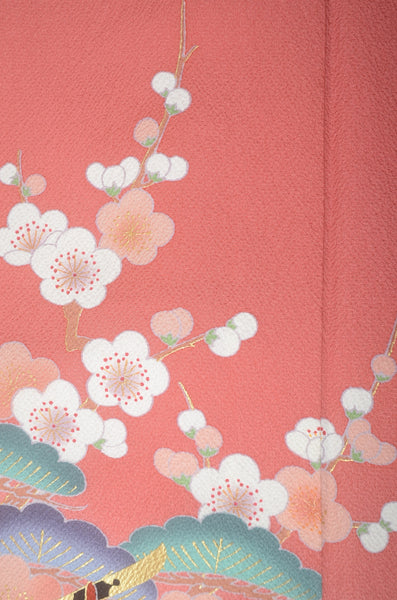 Long-sleeved kimono 6 items set / Furisode / FK#1-787