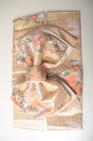 Long-sleeved kimono 6 items set / Furisode / FK#1-787