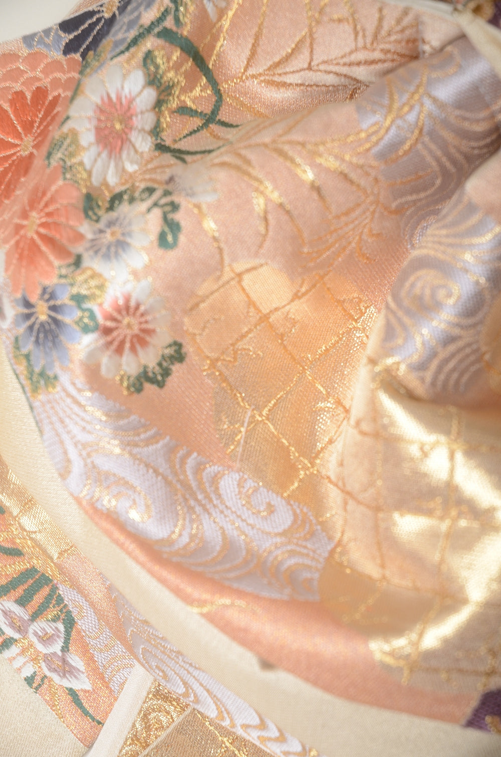 Long-sleeved kimono 6 items set / Furisode / FK#1-787