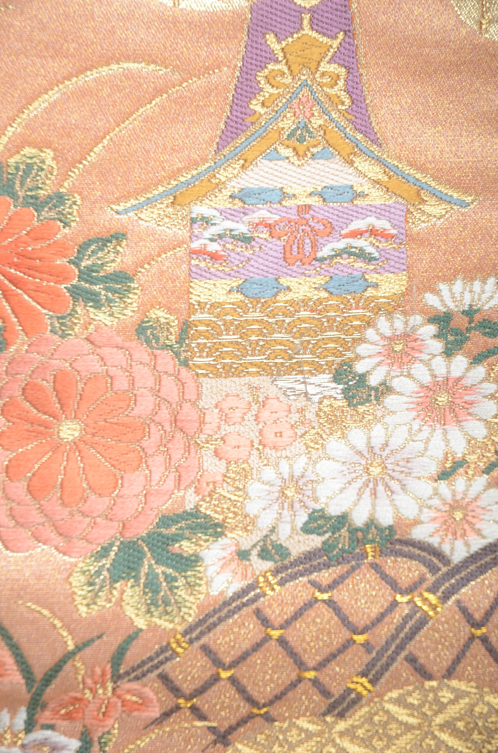Long-sleeved kimono 6 items set / Furisode / FK#1-787