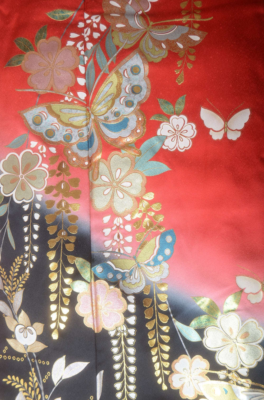 Long-sleeved kimono 6 items set / Furisode / FK#1-788