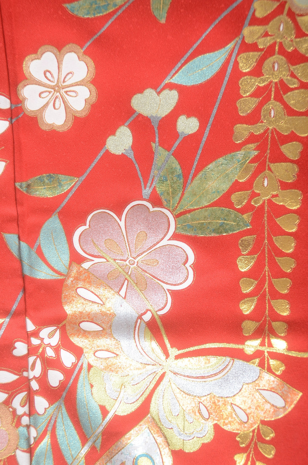 Long-sleeved kimono 6 items set / Furisode / FK#1-788