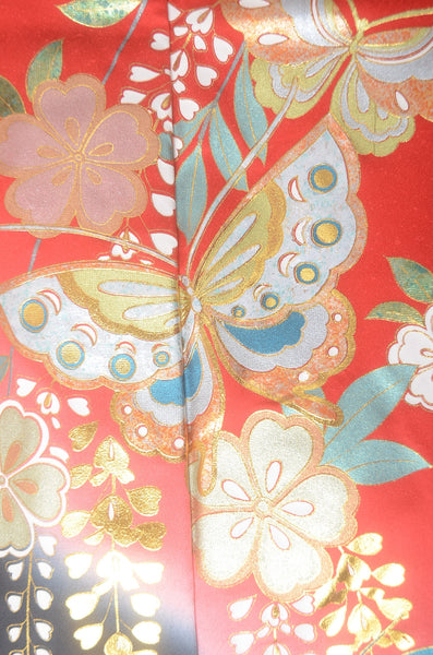 Long-sleeved kimono 6 items set / Furisode / FK#1-788