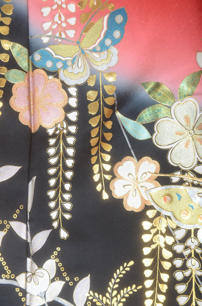 Long-sleeved kimono 6 items set / Furisode / FK#1-788