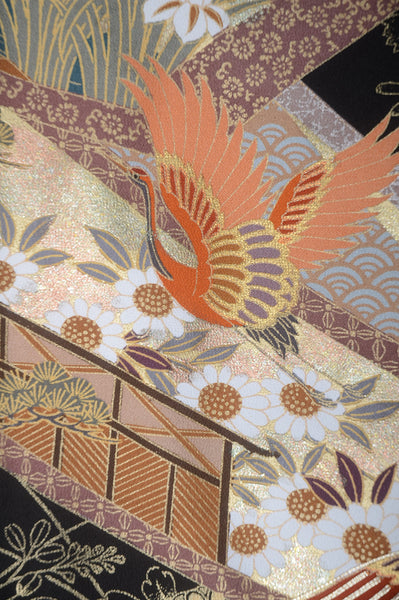 Japanese kimono 6 items set / BK#702