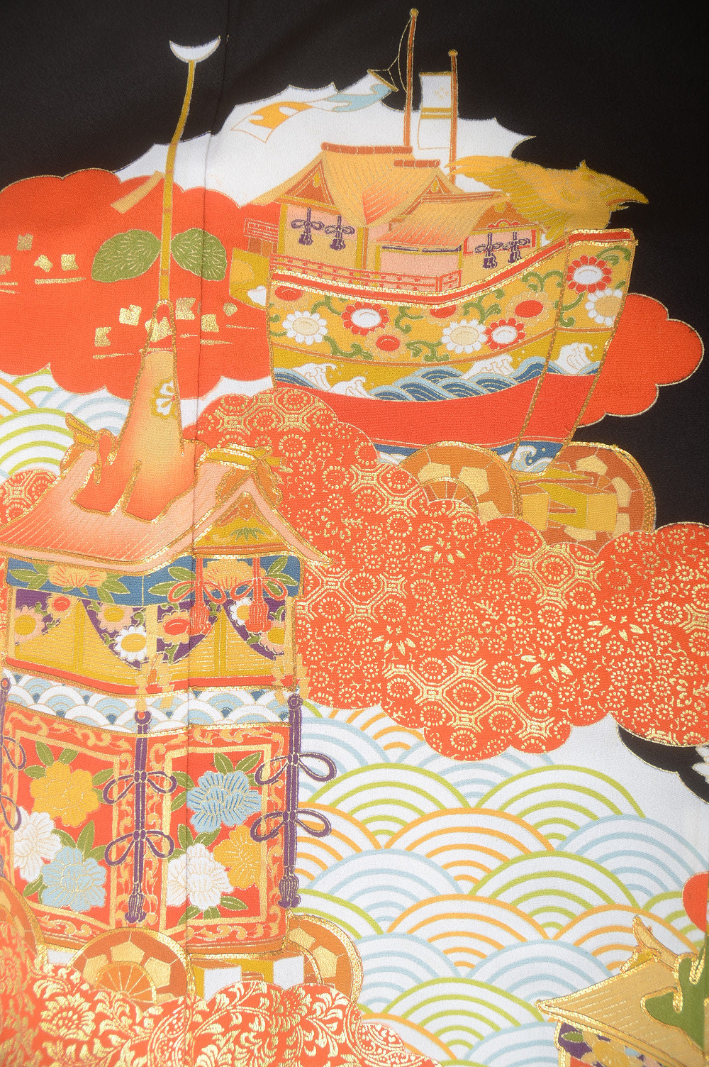 Japanese kimono 6 items set / BK#705