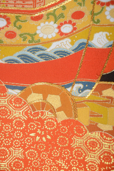 Japanese kimono 6 items set / BK#705