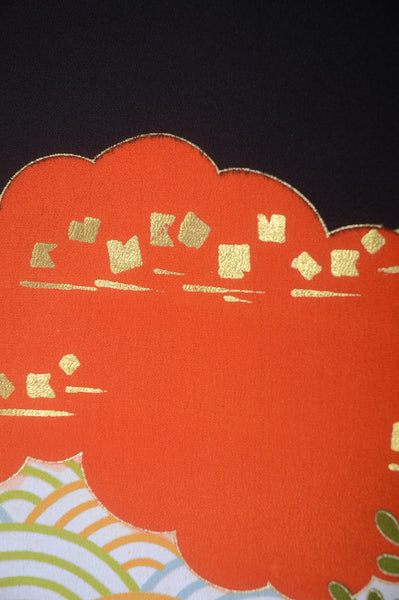 Japanese kimono 6 items set / BK#705