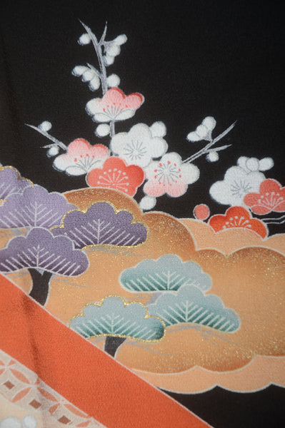 Japanese kimono 6 items set / BK#711