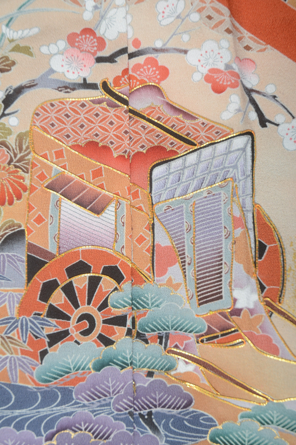 Japanese kimono 6 items set / BK#711