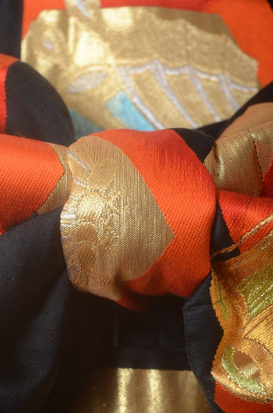 Long-sleeved kimono 6 items set / Furisode / FK#1-805