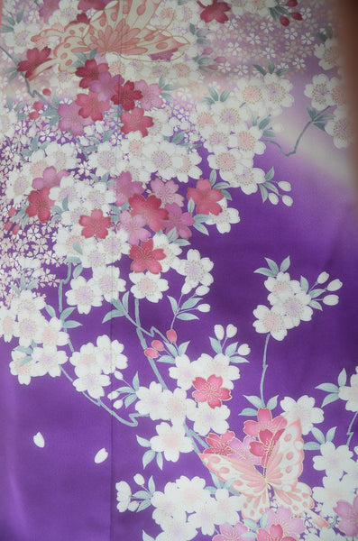 Long-sleeved kimono 6 items set / Furisode / FK#1-806