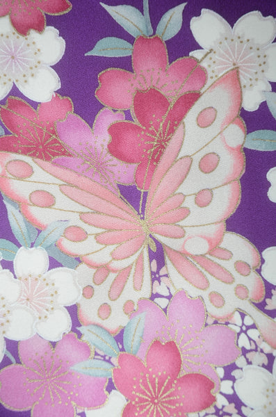 Long-sleeved kimono 6 items set / Furisode / FK#1-806
