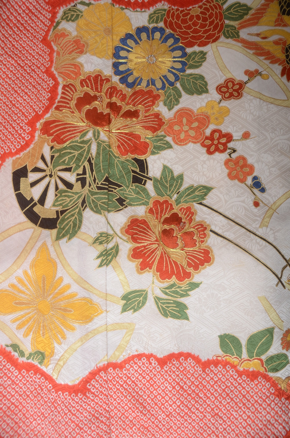 Long-sleeved kimono 6 items set / Furisode / FK#1-810