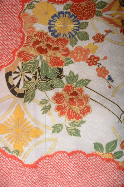 Long-sleeved kimono 6 items set / Furisode / FK#1-810