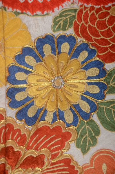 Long-sleeved kimono 6 items set / Furisode / FK#1-810