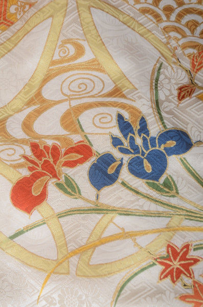 Long-sleeved kimono 6 items set / Furisode / FK#1-810