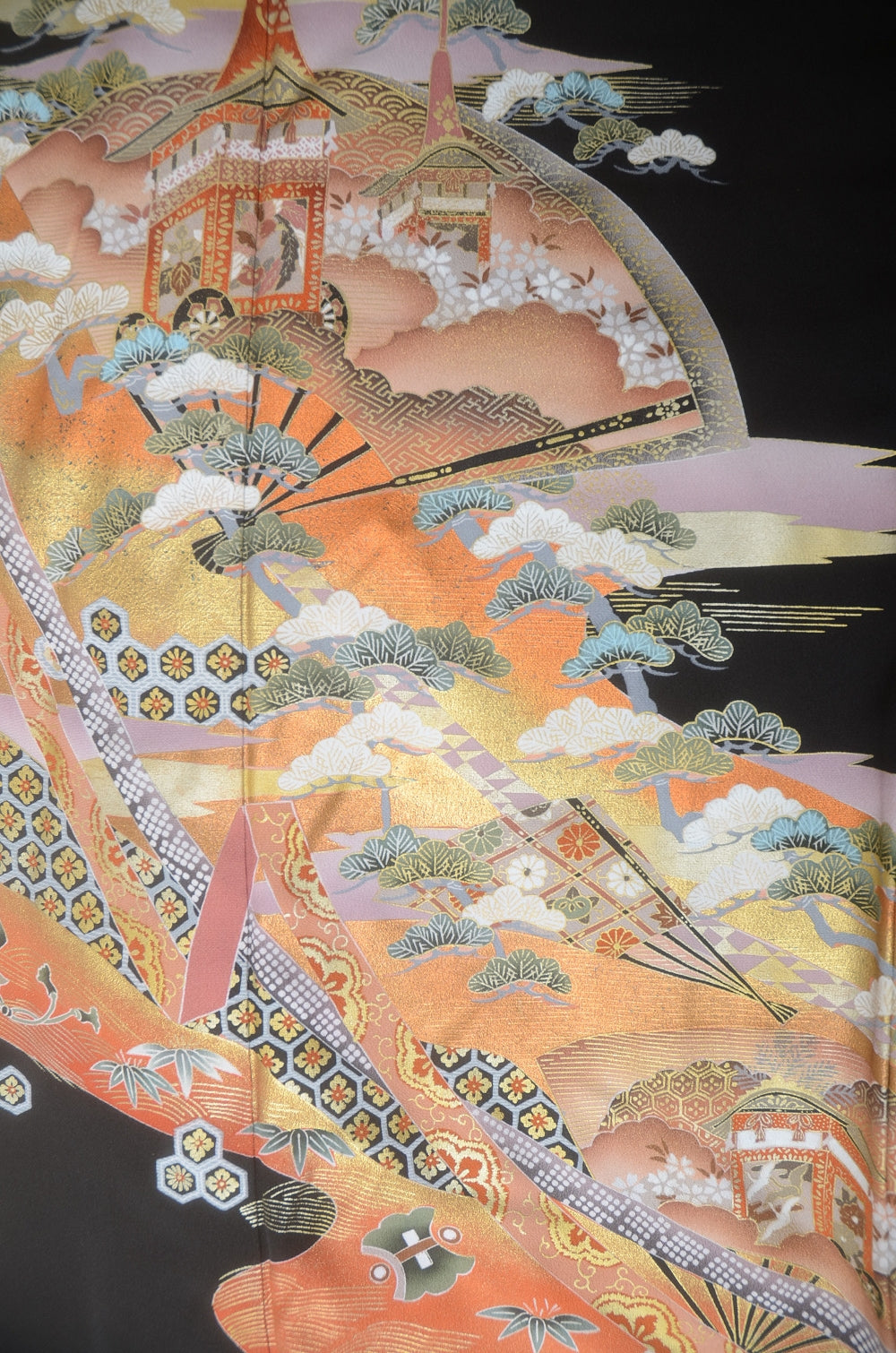 Japanese kimono 6 items set / BK#721